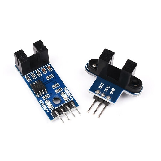 Speed measurement module, smart car, infrared slot type optocoupler, through-beam photoelectric sensor, code plate counter motor, smart car speed measurement sensor (5 pieces)