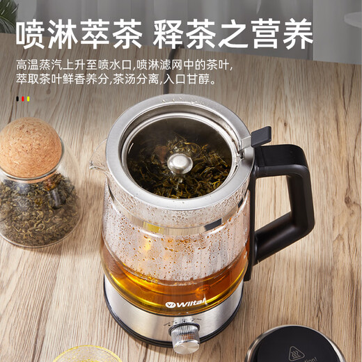 Wiltal allemand Health Tapot Small Teapot Type-Type Office Electric Kettle Isolation grande capacité théière tout-en-un théière 1l