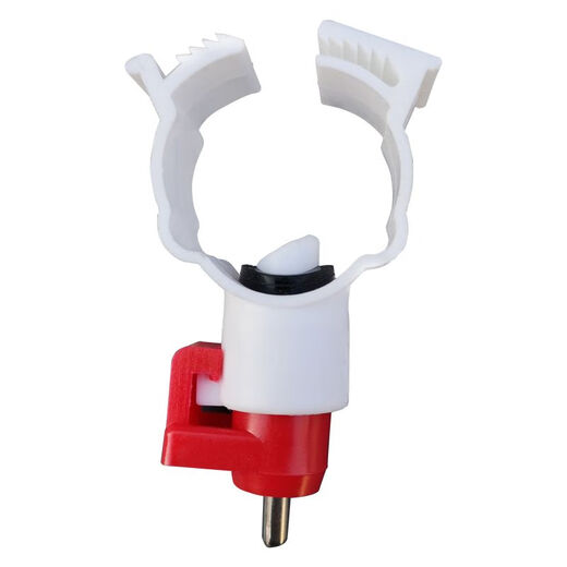 潮鸣（CHAOMING）卫亮乳头饮水器鸡用养殖场球阀饮水器养鸡用水嘴鸡舍鸡场家禽养殖 4分普通品质大出水肉鸡100个