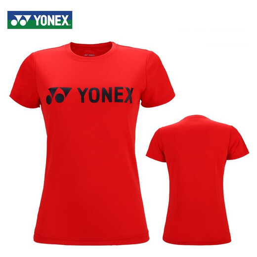 YONEX尤尼克斯羽毛球服短袖运动T恤速干衣服yy团购队服 115179 多色 品蓝女款215179-683 M