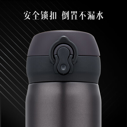 THERMOS titanium cup Ti pure titanium thermos cup large capacity water cup business cup group purchase birthday gift TCTG/TCTC TCTG space gray pure titanium tea separator 500ml