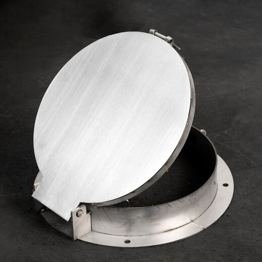 
Huake Yangchuang 304 stainless steel manhole cover 201 round square sewage manhole cover patio cover municipal power cover manhole cover can lock 600*680*60