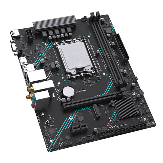 英特尔（Intel）12代酷睿CPU处理器 铭瑄H610主板CPU套装 板u套装 H610M 666 WIFI6 D4 i3-12100 盒装