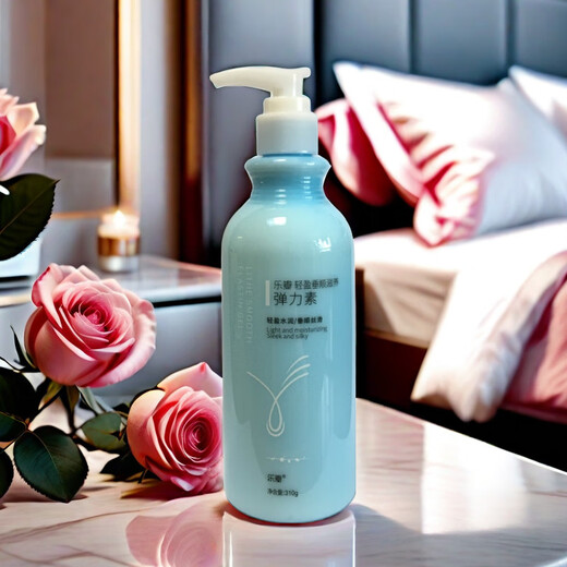 Le Petal's rich and flexible styling elastin for women's curly hair, moisturizing, long-lasting, anti-frizzy and fluffy after-perm care. Lightweight and smooth nourishing elastin is suitable for straight hair.