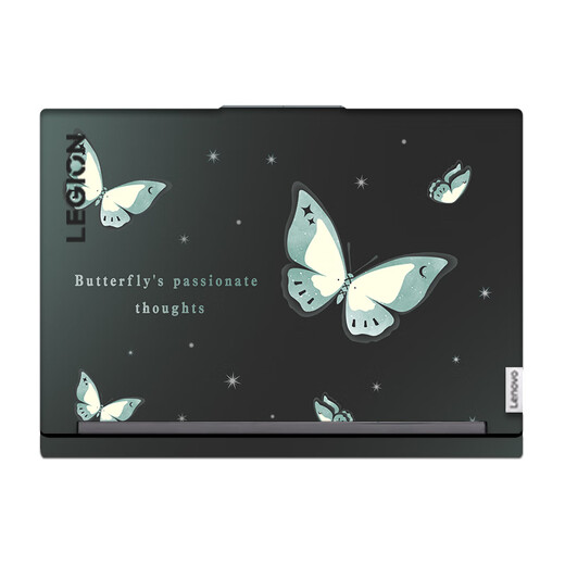 Mariposa de gato de tres colores Adecuado para 2025 Lenovo Saver R9000P Pegatina portátil R7000 R7000 Gundam Film Y9000P Computer Y7000 Conjunto completo de pegatinas de carrocería de concha W3880 ABCD Marco + almohadilla de mouse grande + Película de pantalla de alta definición 2 + teclado Película de teclado