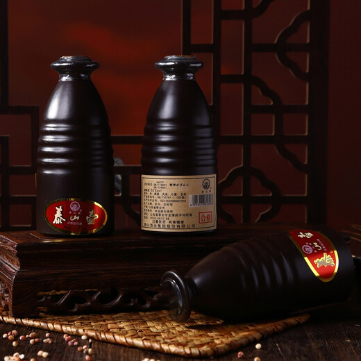 Taicheng No. 1 Official Store Taishan Brand Taishan Pot Wine 52 degrees 125mlx24 bottles whole box pack small wine version strong aroma grain wine 52 degrees 125mL 1 bottle (full box pack)