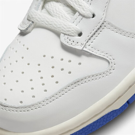 耐克（NIKE）女鞋 Dunk Low 摩卡咖啡巧克力色复古低帮休闲运动鞋防滑耐磨板鞋 DH9765-105 白蓝GS#送礼推荐 38