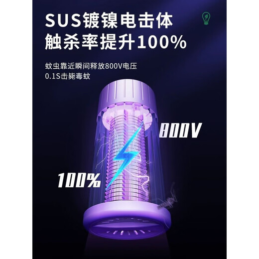 Jia Xiaoyou Black Technology Mosquito Magic Mosquito Killing Lamp Plug-in Mini Indoor Electronic Suction Capture Mosquito Killing Trap and Fly Control Green-Plug-in Model Mosquito Trap + Temperature Imitation + Mosquito Killing Rate