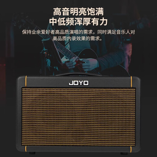 JOYO Guitar Singing Speaker AC40S Outdoor Roadshow Indoor Live Broadcast Internal Recording of Karaoke Charging Bluetooth Speaker AC-40S+JW-03 Musical Instrument Wireless Connector