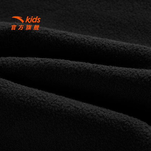 Anta-Kinderjacke Herren Kinderkleidung für den Frühling 2025 Neues zweiköpfiges zweiteiliger Top und windproofes Black Black (Vollmark) / Basic Black-3 140 cm