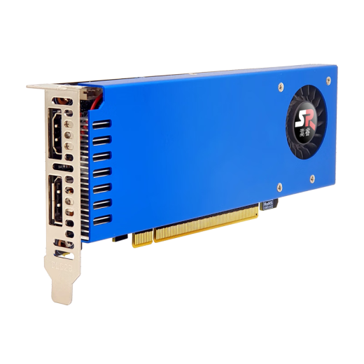
Songrui Collection Half-Height Knife Card Graphics Card Brand New GTX1060/1050TI/1650/1030/RX550 Server Industrial Control All-in-One Mini Case OPS Computer Graphics Card 2-screen GTX1060 6G Mobile Version DP+HDMI
