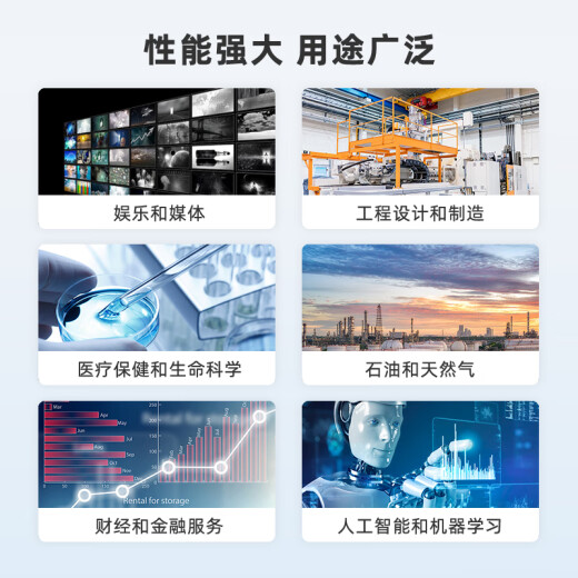 珑京-玲珑塔式工作站 双路AMD霄龙4代 9754/9654/9554 CPU渲染/深度学习/仿真有限元/deepseek本地部署 双路9754 256核心 2.25G 192G R5内存 +1T  