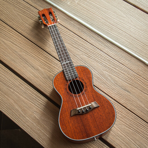 Andrew Ukulele Anfänger Vintage Mahagoni Small Gitarre 23-Zoll [Vektor] Retro-Farbe