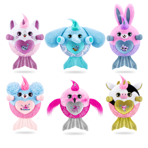 ZURU Yunbo Unicorn Magic Egg Mermaid Surprise Blind Box Girls Toy Plush Doll
