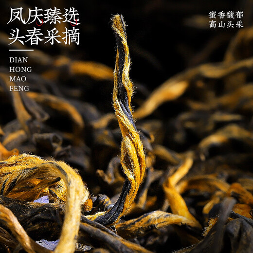 恬和茶叶红茶滇红茶 2025特级云南凤庆蜜香耐泡滇红茶叶礼盒 【特级2025蜜香凤庆滇红茶50g】