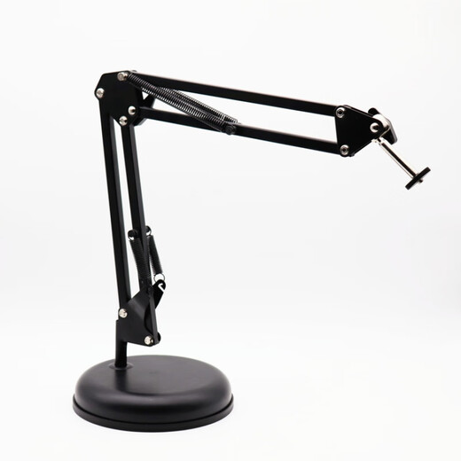 Industrial camera gimbal bracket cantilever bracket CCD camera bracket movable platform white clamp type