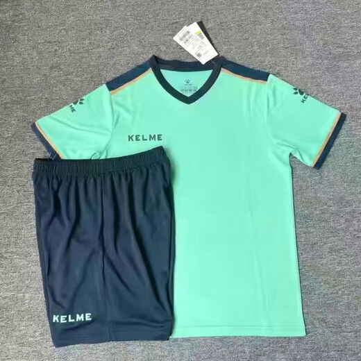 KELME (KELME) sports short-sleeved competition training quick-drying football suit men and women team uniforms breathable jerseys children 1048 white 3X socks 3XL adult