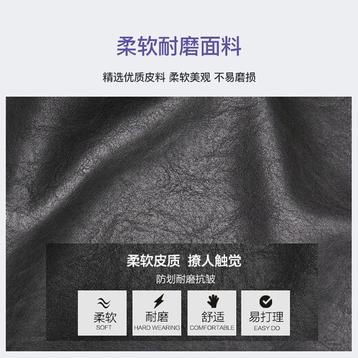 法国COW 男士单肩包男包斜挎包商务休闲包包青年潮包拉链背包 C-9858 横款单肩