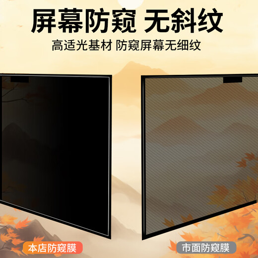DYMA苹果Macbookpro防窥膜air13.3笔记本防偷窥pro14电脑保护膜m3贴膜 苹果专用防窥膜-粘贴式 老款Air13.3寸(A1466/A1369)