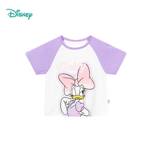 T-shirt Disney Children's Clothing Boys Disney Baby Series Cartoon T-shirt à manches courtes confortable 212S1502 Mignon 120