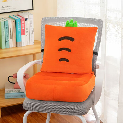 Yingzhu'er's new one-piece seat cushion, office sedentary chair cushion, heightening student butt cushion, extra thick one-piece seat cushion, anti-slip cushion - My Neighbor Totoro, extra thick version (under 1.5 meters)