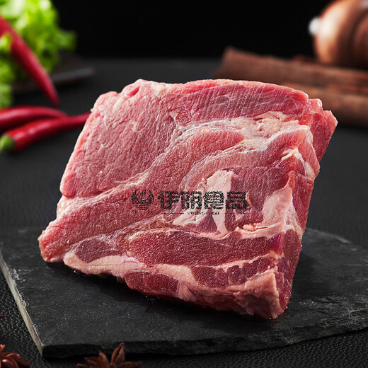 Yiming Food Imported Original Cut Beef Brisket 2Jin Jin is equal to 0.5kg Halal Fresh Beef Stew Ingredients Tomato Beef Brisket (no water injection, no rolling)