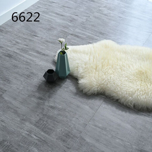 Rental house Internet celebrity renovation and renovation PVC self-adhesive floor tiles thickened marble ins bedroom wear-resistant plastic mat 6627 stone patterns 60*60 cm