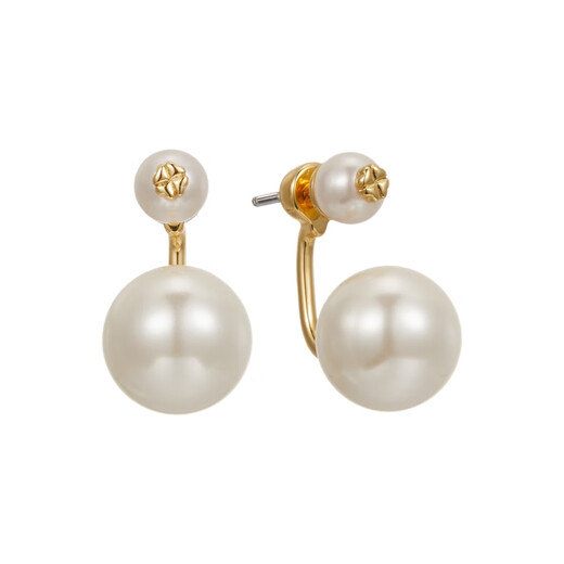 Fellala Impression Paris Shijia Pearl Earrings Light Luxurious Temperament Earrings Women's Earrings Holiday Birthday Gift Box Same Style in the Shopping Mall