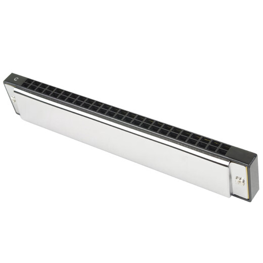 Tombo Tongbao 6624 Polyphonic 24 Hole C Tune harmonica pour les enfants débutants pour adultes Niveau de performance professionnelle avancée #D Tune + ensemble complet d'accessoires