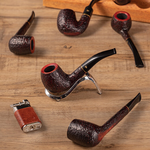 
Sarphan (SAVINELLI) imported pipe heather wood 510 classic bulldog large filter pipe and accessories Italian high-end [Century Rome Classic 673] High cost performance