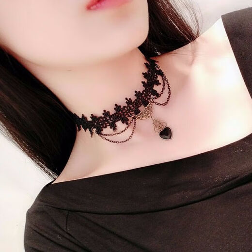 Accessoires transfrontaliers pour les femmes STRAP STRAP PALACE Gothic Girls Collier Collier Collier Collier Collier Rétro Sc6627 Retro Sc6627