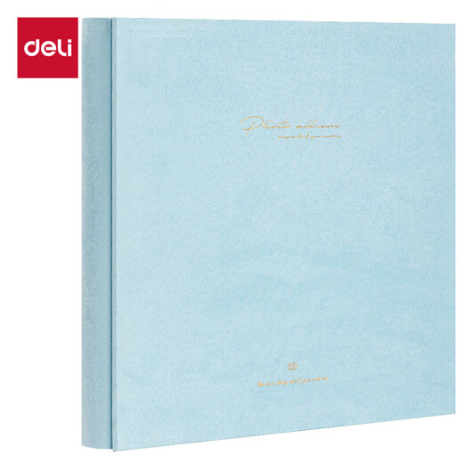 Deli Photo -Almage 6 дюйм 480 Family Photo -Alming Pare Photo Travel Photo Album Этот мемориальный альбом Children's Rost Record Book Blue PQ854