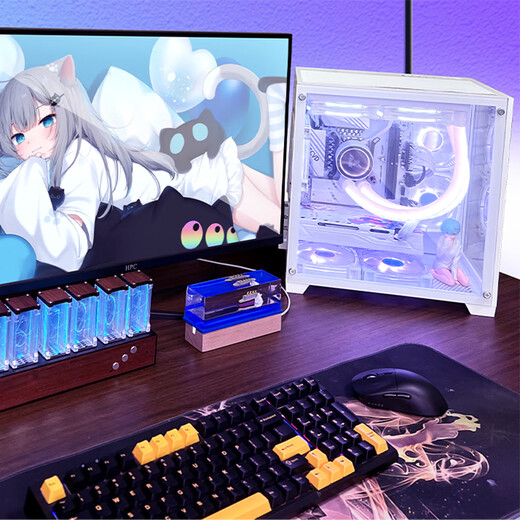 Gigabyte Core i5 12400F/13490F/13600KF/14600K sea view room assembly computer desktop host without graphics card barebone DIY self-configured computer assembly machine configuration two 12600KF丨16G D4丨512G