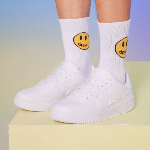 Couple XTep Chaussures pour hommes et femmes, petites chaussures blanches, Air Force No. 1 Spring and Summer Sports respirant et chaussures décontractées