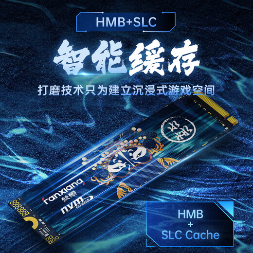 FanXiang S690M SSD Solid State Drive M.2 Interfaz PCIe 4.0 X4 Desktop Laptop adecuado para 1TB [Velocidad de lectura de partículas TLC 5000MB/s]