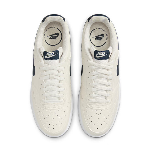 
Nike (NIKE) official men's shoes, new summer sports shoes, simple version of Air Force One casual shoes, breathable classic low-top shoes, HQ4867-101/simple version of Air Force One/white dark blue 42.5