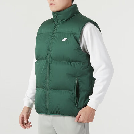耐克（NIKE）官网官方棉服男装2024冬季新款户外跑步服防风保暖马甲背心外套 FB7374-323 L 175（建议130-150斤）