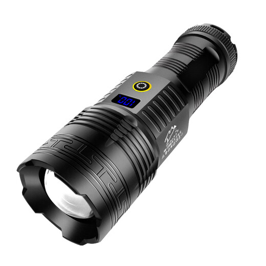 哈拿（TRE-Hana）手电筒强光充电户外超长续航野外生存家用停电应急超亮照明 HN-F688激光手电《带8节电池》