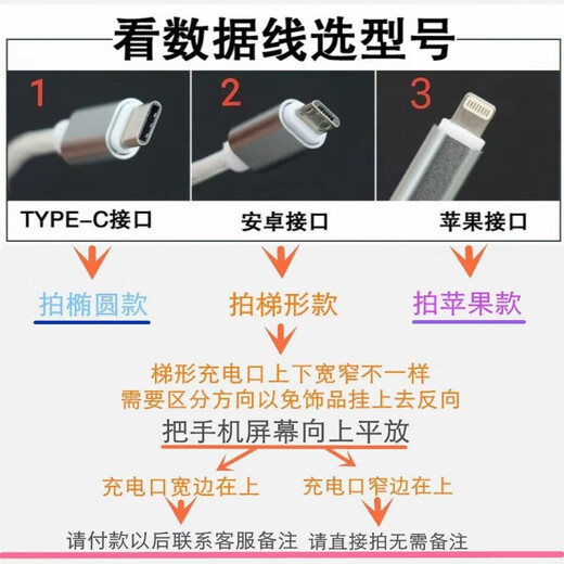 Ye Yu convient aux notes musicales pour le téléphone mobile Charge Port Port Poup-poussière et bouchon de téléphonie mobile Accessoires Type-C Apple Huawei 1 Apple 6-14