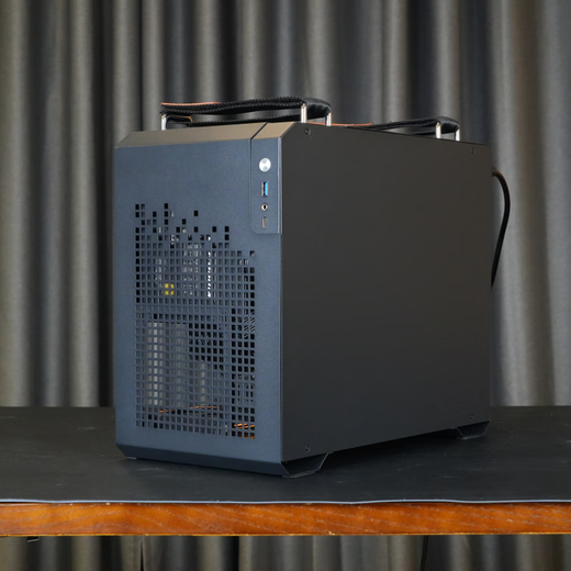 ASUS family bucket 14600KF host RTX5060Ti host ITX host portable small host computer game live broadcast ROG family bucket assembly host assembly computer host with six丨14600KF+RTX5060Ti