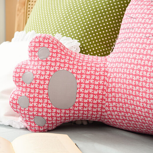 April Stadt (April Stadt) Kissen Kissen Baumwollkatze Kissen Taillenschutz Sofa Kissen Büro Nickerchen Kissen Kissen Kopfbett Rote Fisch H673JK25 30*35*60 cm kleiner Größe