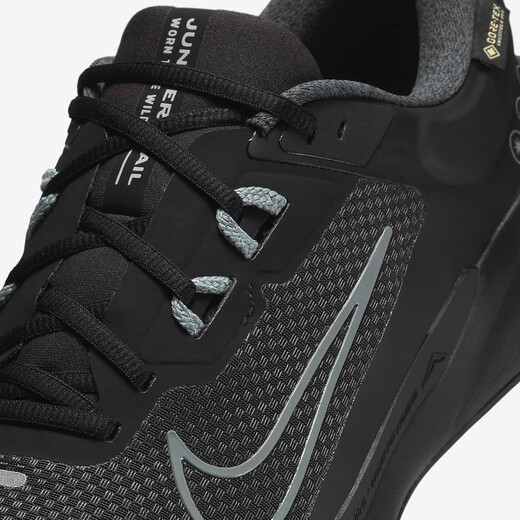Nike (Nike) Herrenschuhe Sommer Neue Sneakers Juniper Trail 2 Gore-Tex Waterfeste Langlaufschuhe HM9734-001 Schwarz/GTX-Wasserdichte Stoff 40