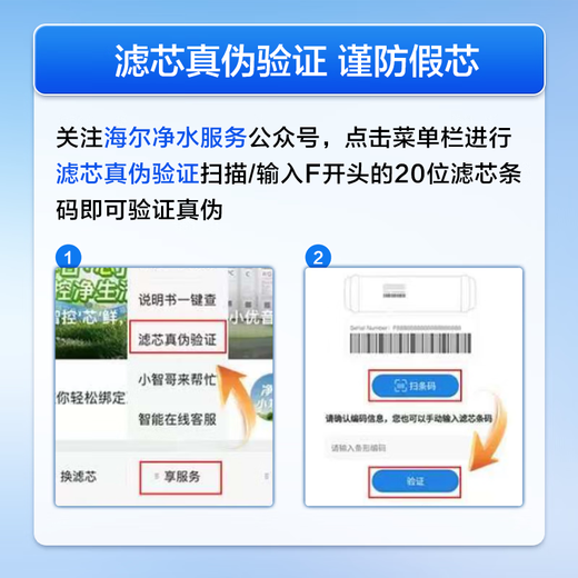 Haier water purifier filter element HRO400-4C/mini/E/G/V/mini3/mini5/mini7PPC composite RO reverse osmosis UDF granular activated carbon filter element 1-level PPC composite filter element