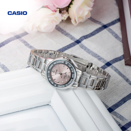卡西欧（CASIO）手表女简约时尚大众指针防水女士石英表LTP-1391 3.LTP-1391L-4AVDF全国联保