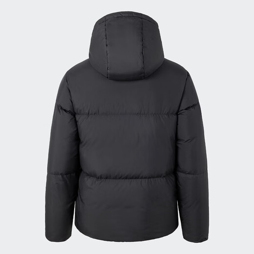 阿迪达斯 （adidas）羽绒服外套男装2024冬季新款运动服户外保暖连帽羽绒休闲夹克 JV6187黑色 S