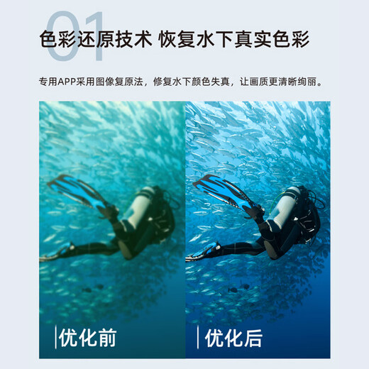 Lingle GLADIUS Mini S underwater unmanned robot remote control 4K high-definition salvage and rescue customized model 100 meters standard + robotic arm + backpack