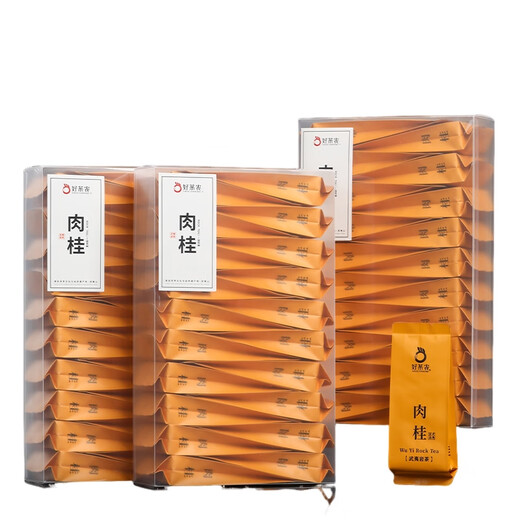 Gute Tee -Bauern, Zimttee, Wuyishan Rock Tee, fruchtiger Zimtauthentischer Dahongpao -Tee, neuer Tee, Oolong -Tee, starkes Aroma, Rationstee, trinken Sie ihn selbst 166 g*3 Kisten