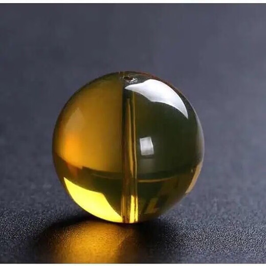 Core fragrance natural blue amber single bead Dominican Mexican water purification grade Burmese amber beeswax with beads separated by beads cultural toy accessories 16mm 1 piece default