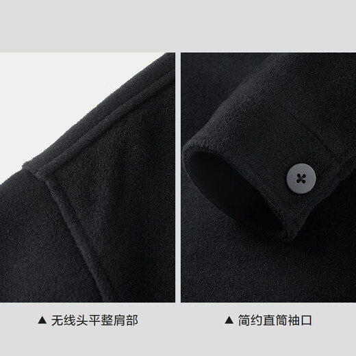 Heilan House Jacket Men's POWER YOUNG Series Lapel Windproof Jacket Men's HWJAW4W043A