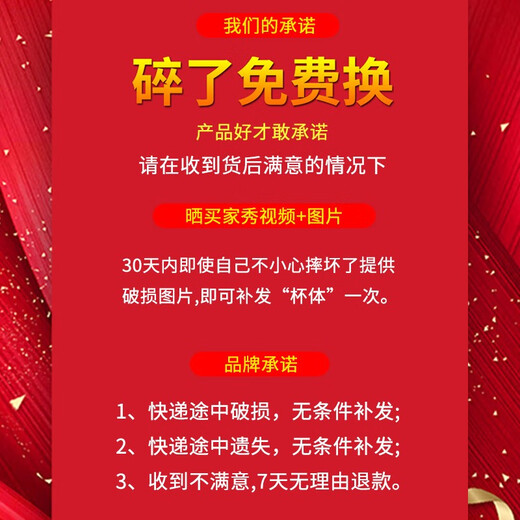 LNGA LANDGRE杯子钢化玻璃杯打不碎的玻璃杯防摔大号ins套装防爆男女随手 山水网单:094-11150m